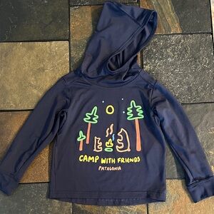 Patagonia Kids' Capilene Silkweight Hoodie 4T NWOT